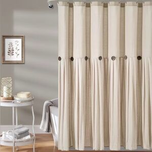 Bed Bath & Beyond Farmhouse- Boho style Shower Curtain like new